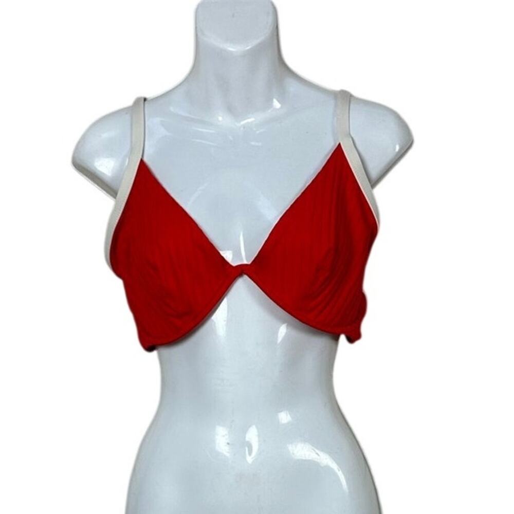 Aerie Red Bikini Top size 38DD